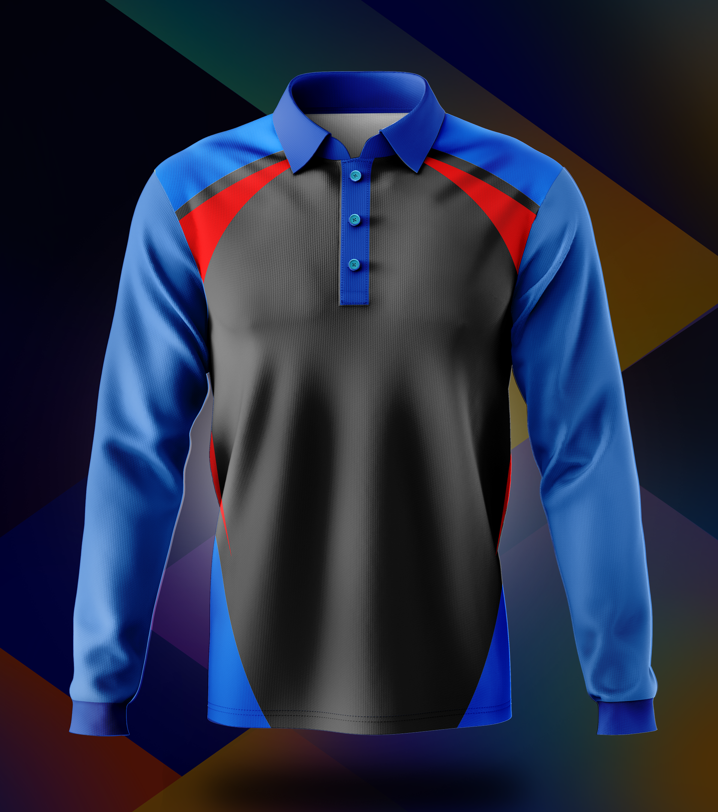 LP13 - Long Sleeve Polo Shirt -