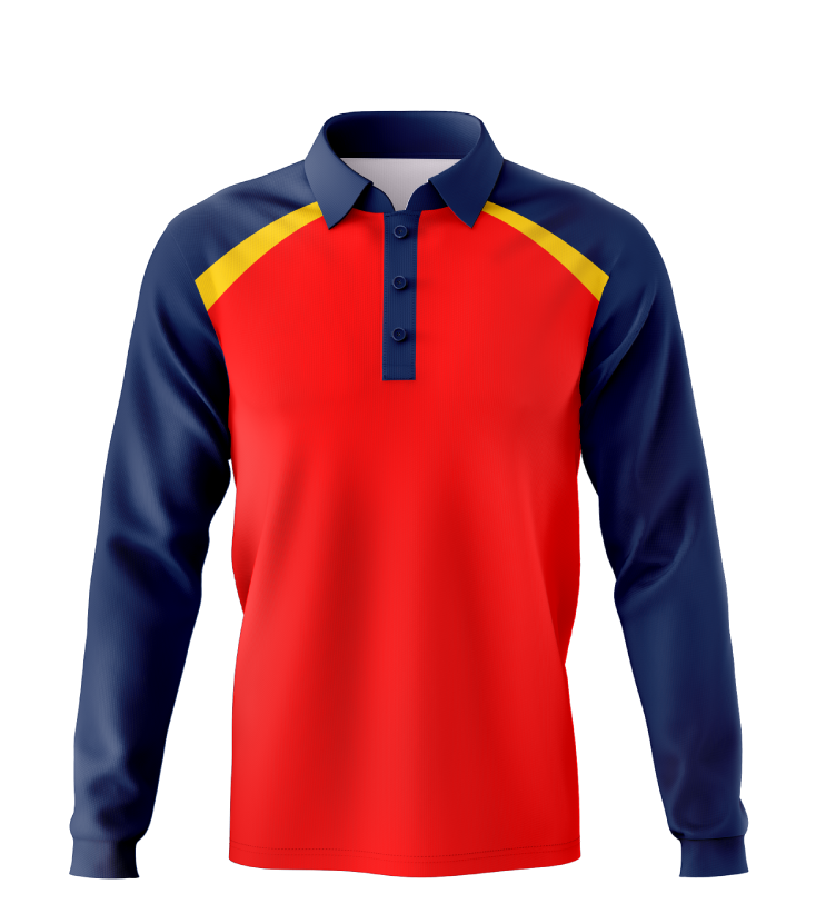 LP13 – Long Sleeve Polo Shirt